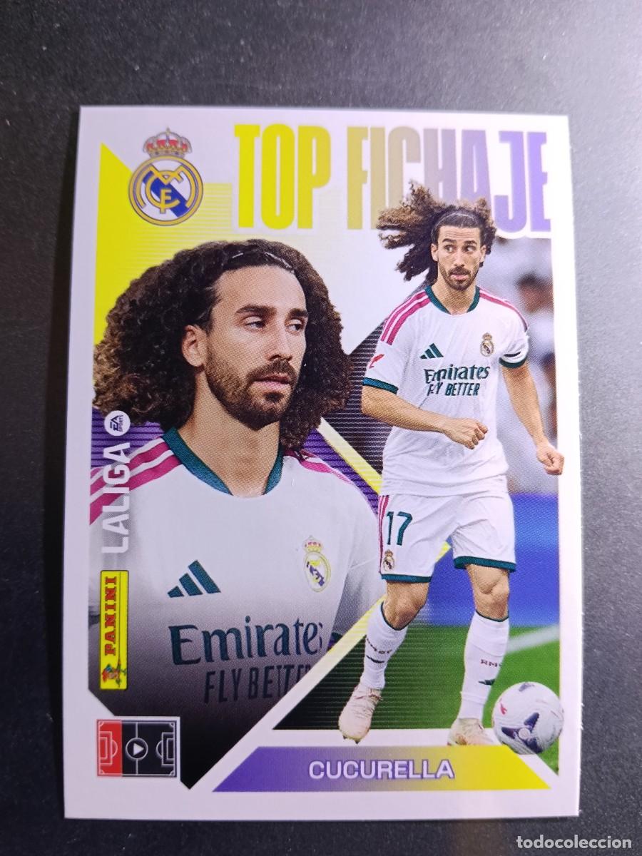 Coleccionismo cromos antiguos: CROMO CUCURELLA TOP FICHAJE 67 REAL MADRID LIGA 2026 2027 26 27 ESTE PANINI NUNCA PEGADO