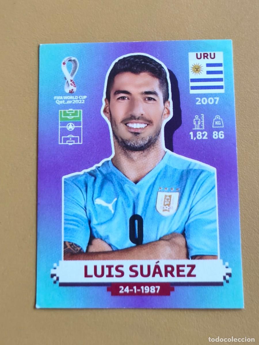 Coleccionismo cromos antiguos: luis suarez, qatar 2022, fifa