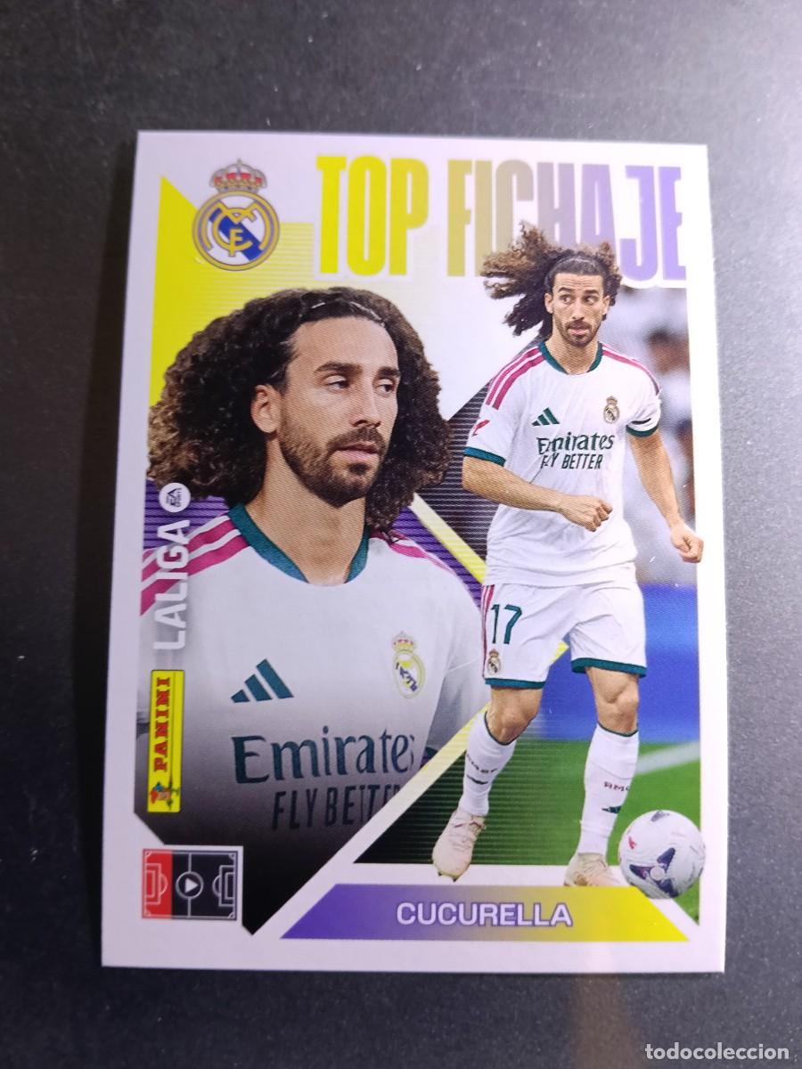 Coleccionismo cromos antiguos: CROMO CUCURELLA TOP FICHAJE 67 REAL MADRID LIGA 2026 2027 26 27 ESTE PANINI NUNCA PEGADO