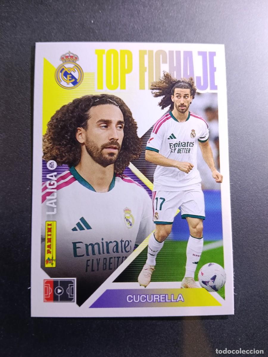 Coleccionismo cromos antiguos: CROMO CUCURELLA TOP FICHAJE 67 REAL MADRID LIGA 2026 2027 26 27 ESTE PANINI NUNCA PEGADO