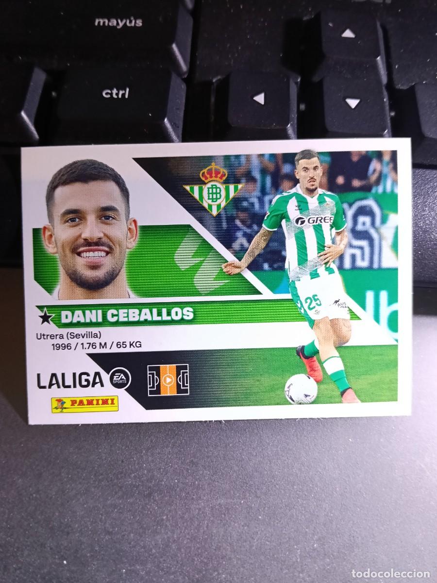 Coleccionismo cromos antiguos: CROMO DANI CEBALLOS 65 FICHAJE 65 &Uacute;LTIMOS FICHAJES 65 BETIS LIGA 2026 2027 26 27 ESTE PANINI NUNCA P