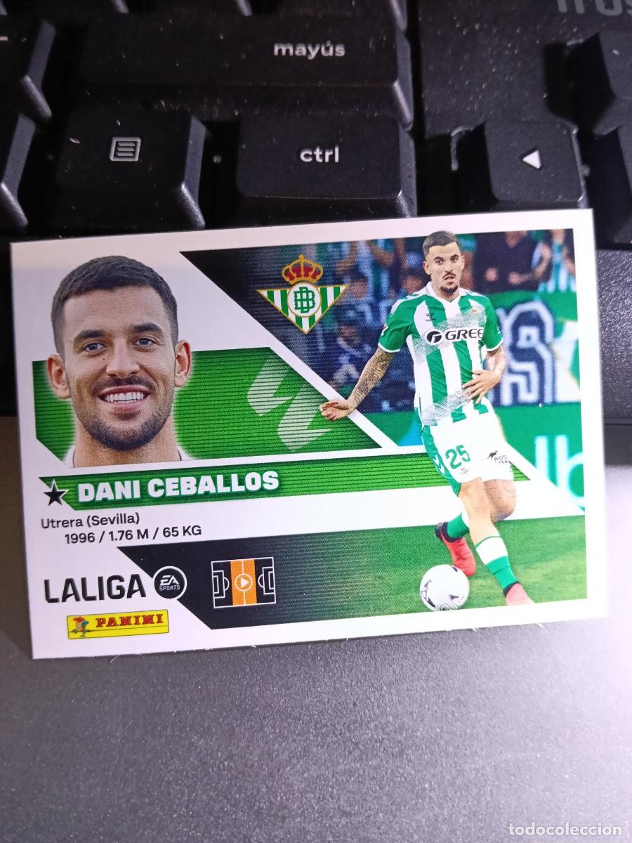 Coleccionismo cromos antiguos: CROMO DANI CEBALLOS 65 FICHAJE 65 &Uacute;LTIMOS FICHAJES 65 BETIS LIGA 2026 2027 26 27 ESTE PANINI NUNCA P