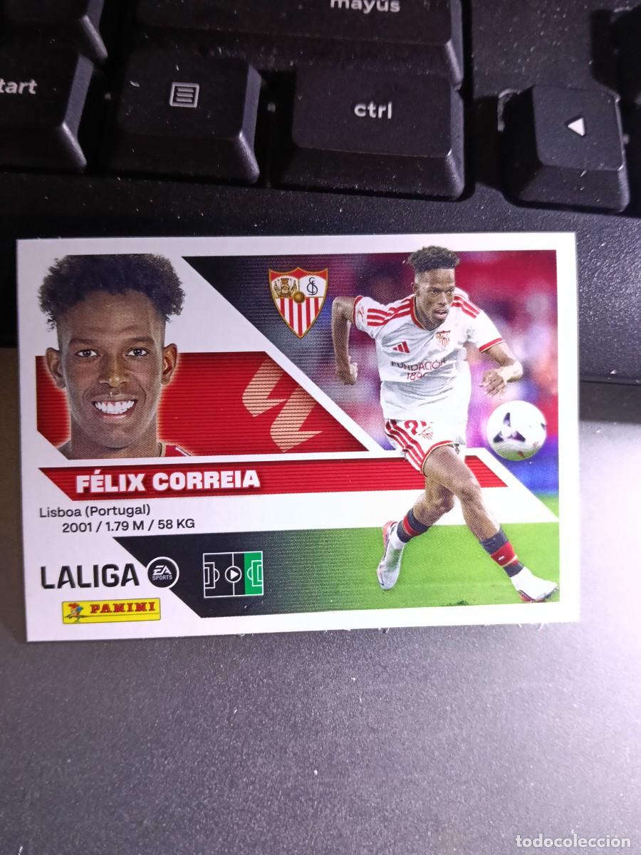Coleccionismo cromos antiguos: CROMO FELIX CORREIA 61 FICHAJE 61 &Uacute;LTIMOS FICHAJES 61 SEVILLA LIGA 2026 2027 26 27 ESTE PANINI NUNCA