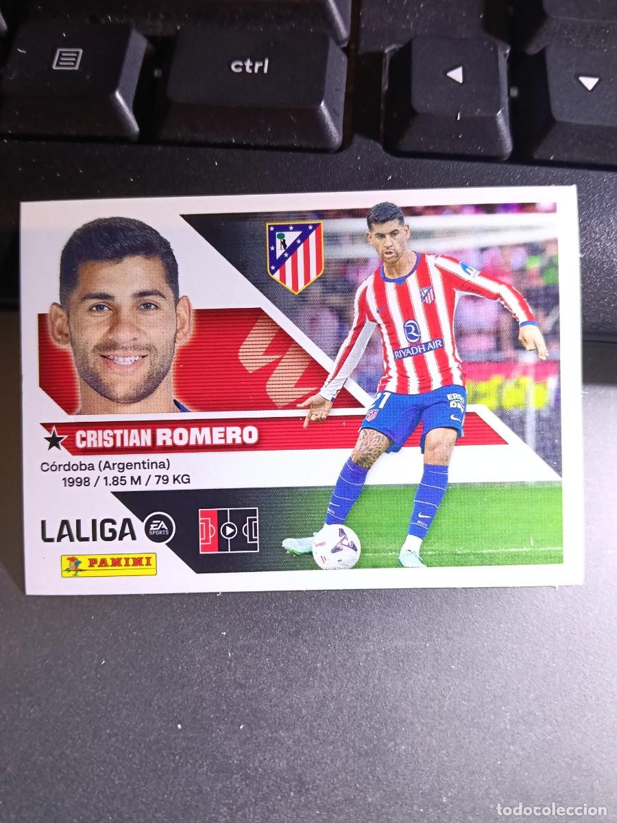 Coleccionismo cromos antiguos: CROMO ROMERO 60 FICHAJE 60 &Uacute;LTIMOS FICHAJES 60 ATL&Eacute;TICO DE MADRID LIGA 2026 2027 26 27 ESTE PANINI