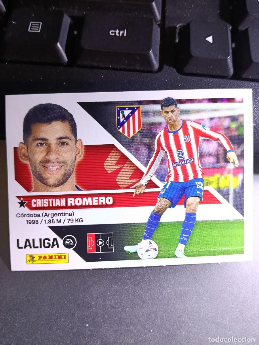 Coleccionismo cromos antiguos: CROMO ROMERO 60 FICHAJE 60 &Uacute;LTIMOS FICHAJES 60 ATL&Eacute;TICO DE MADRID LIGA 2026 2027 26 27 ESTE PANINI