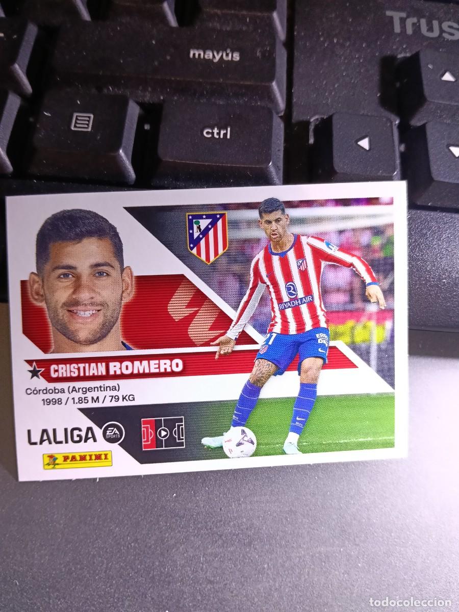 Coleccionismo cromos antiguos: CROMO ROMERO 60 FICHAJE 60 &Uacute;LTIMOS FICHAJES 60 ATL&Eacute;TICO DE MADRID LIGA 2026 2027 26 27 ESTE PANINI
