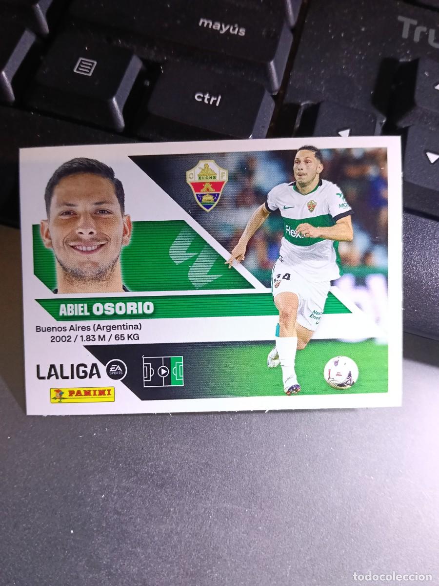 Coleccionismo cromos antiguos: CROMO OSORIO 58 FICHAJE 58 &Uacute;LTIMOS FICHAJES 58 ELCHE LIGA 2026 2027 26 27 ESTE PANINI NUNCA PEGADO