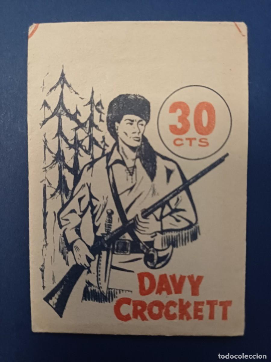 Coleccionismo cromos antiguos: SOBRE DAVY CROCKETT, CERRADO, SIN ABRIR , EDITORIAL RUIZ ROMERO
