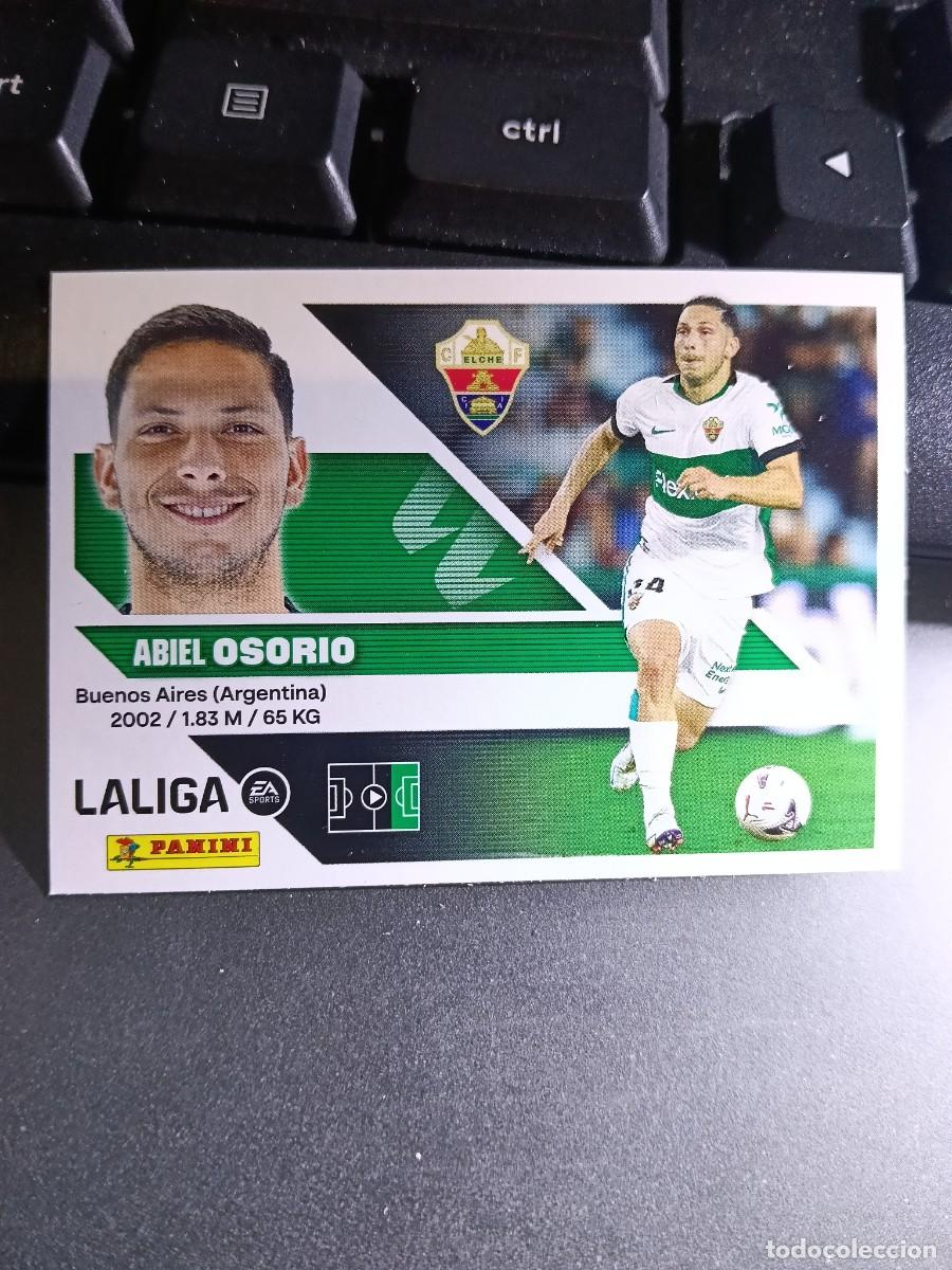 Coleccionismo cromos antiguos: CROMO OSORIO 58 FICHAJE 58 &Uacute;LTIMOS FICHAJES 58 ELCHE LIGA 2026 2027 26 27 ESTE PANINI NUNCA PEGADO