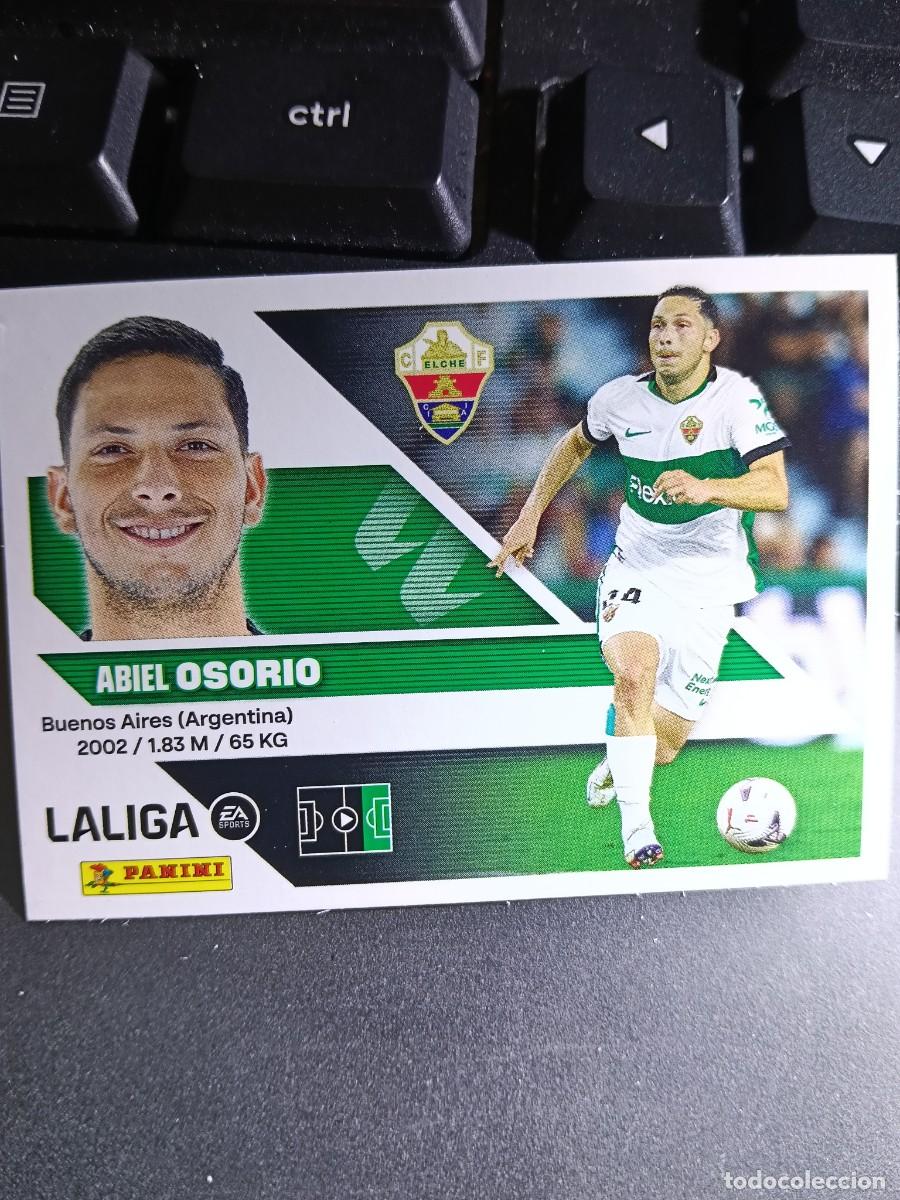 Coleccionismo cromos antiguos: CROMO OSORIO 58 FICHAJE 58 &Uacute;LTIMOS FICHAJES 58 ELCHE LIGA 2026 2027 26 27 ESTE PANINI NUNCA PEGADO
