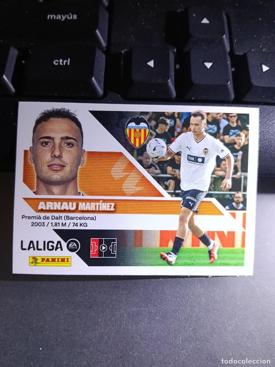 Coleccionismo cromos antiguos: CROMO ARNAU 57 FICHAJE 57 &Uacute;LTIMOS FICHAJES 57 VALENCIA LIGA 2026 2027 26 27 ESTE PANINI NUNCA PEGADO