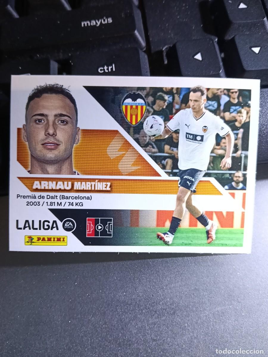 Coleccionismo cromos antiguos: CROMO ARNAU 57 FICHAJE 57 &Uacute;LTIMOS FICHAJES 57 VALENCIA LIGA 2026 2027 26 27 ESTE PANINI NUNCA PEGADO