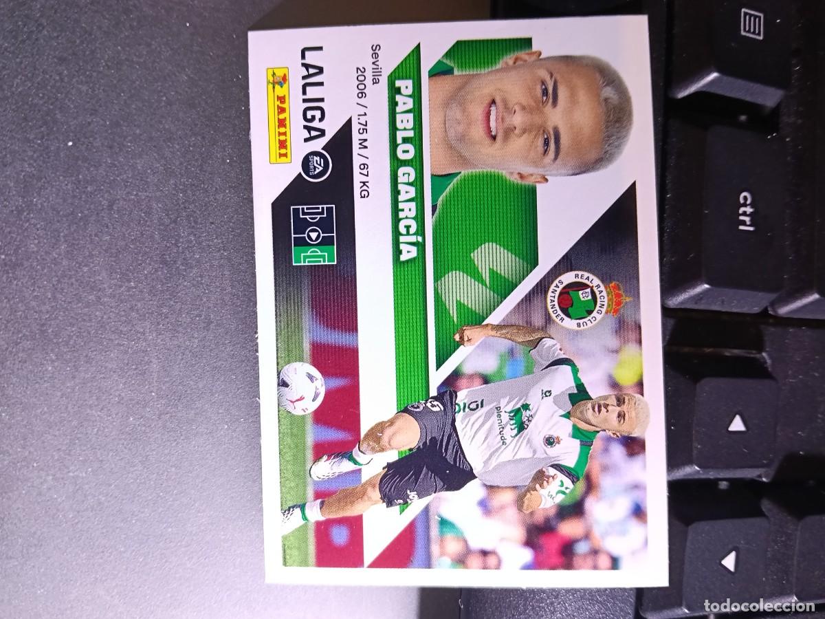 Coleccionismo cromos antiguos: CROMO PABLO GARC&Iacute;A 56 FICHAJE 56 &Uacute;LTIMOS FICHAJES 56 RACING SANTANDER 2026 2027 26 27 ESTE PANINI
