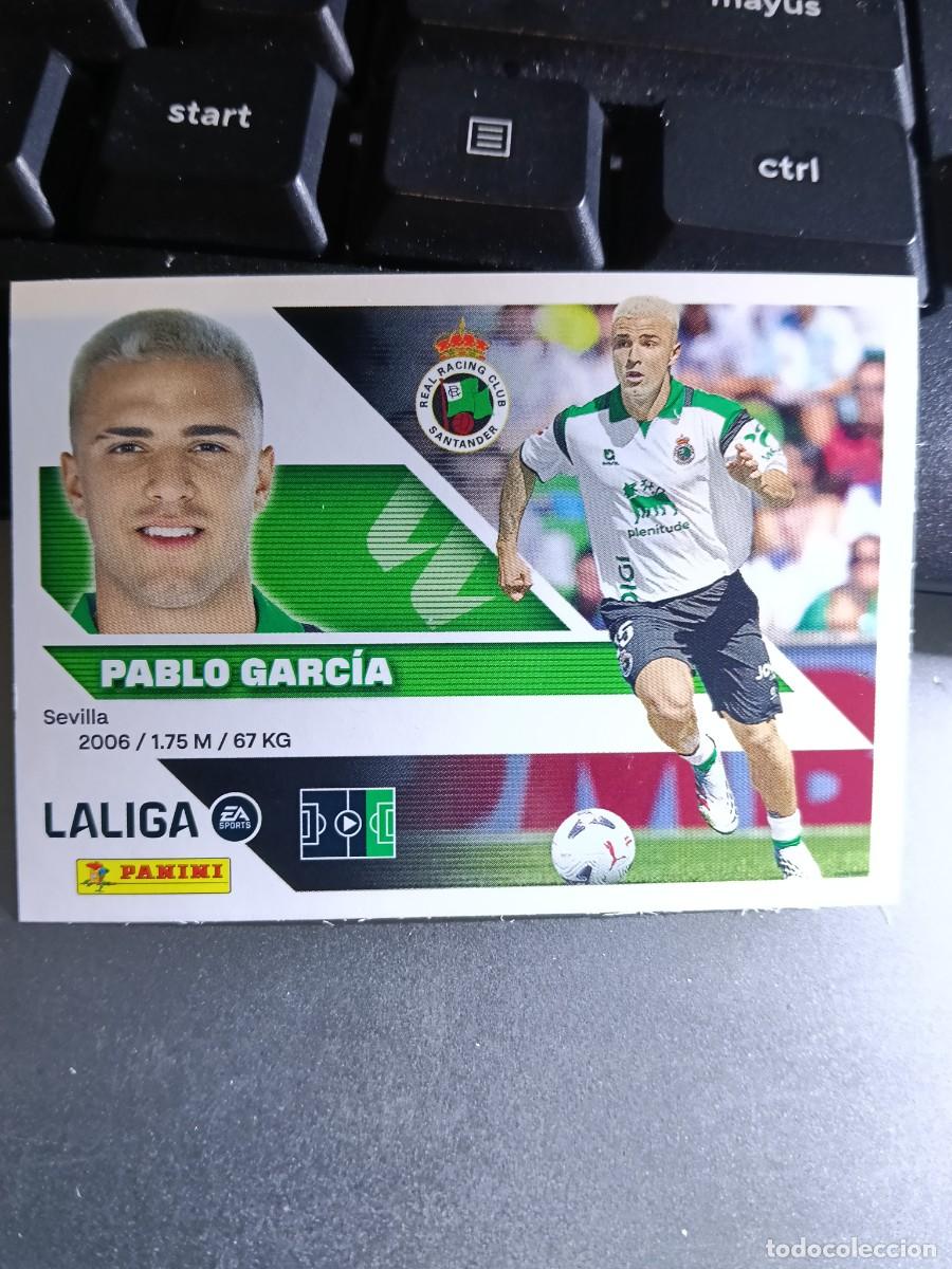 Coleccionismo cromos antiguos: CROMO PABLO GARC&Iacute;A 56 FICHAJE 56 &Uacute;LTIMOS FICHAJES 56 RACING SANTANDER 2026 2027 26 27 ESTE PANINI