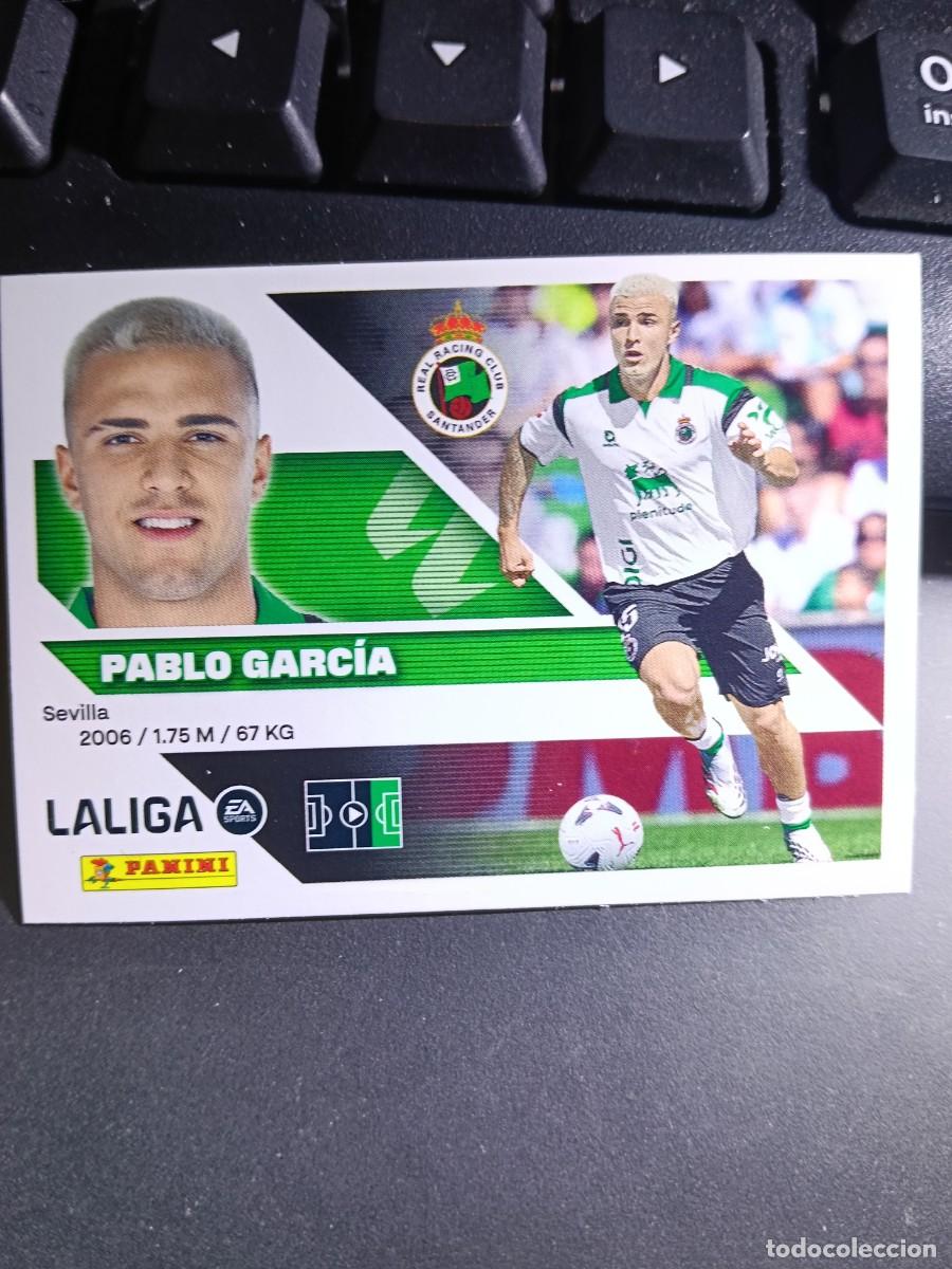 Coleccionismo cromos antiguos: CROMO PABLO GARC&Iacute;A 56 FICHAJE 56 &Uacute;LTIMOS FICHAJES 56 RACING SANTANDER 2026 2027 26 27 ESTE PANINI