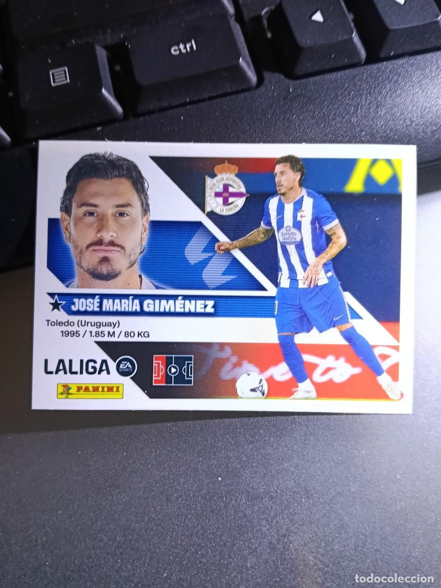 Coleccionismo cromos antiguos: CROMO GIMENEZ 52 FICHAJE 52 &Uacute;LTIMOS FICHAJES 52 DEPORTIVO DE CORU&Ntilde;A LIGA 2026 2027 26 27 ESTE PANINI