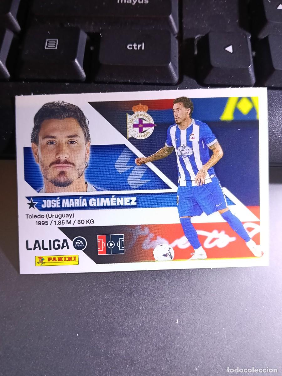 Coleccionismo cromos antiguos: CROMO GIMENEZ 52 FICHAJE 52 &Uacute;LTIMOS FICHAJES 52 DEPORTIVO DE CORU&Ntilde;A LIGA 2026 2027 26 27 ESTE PANINI