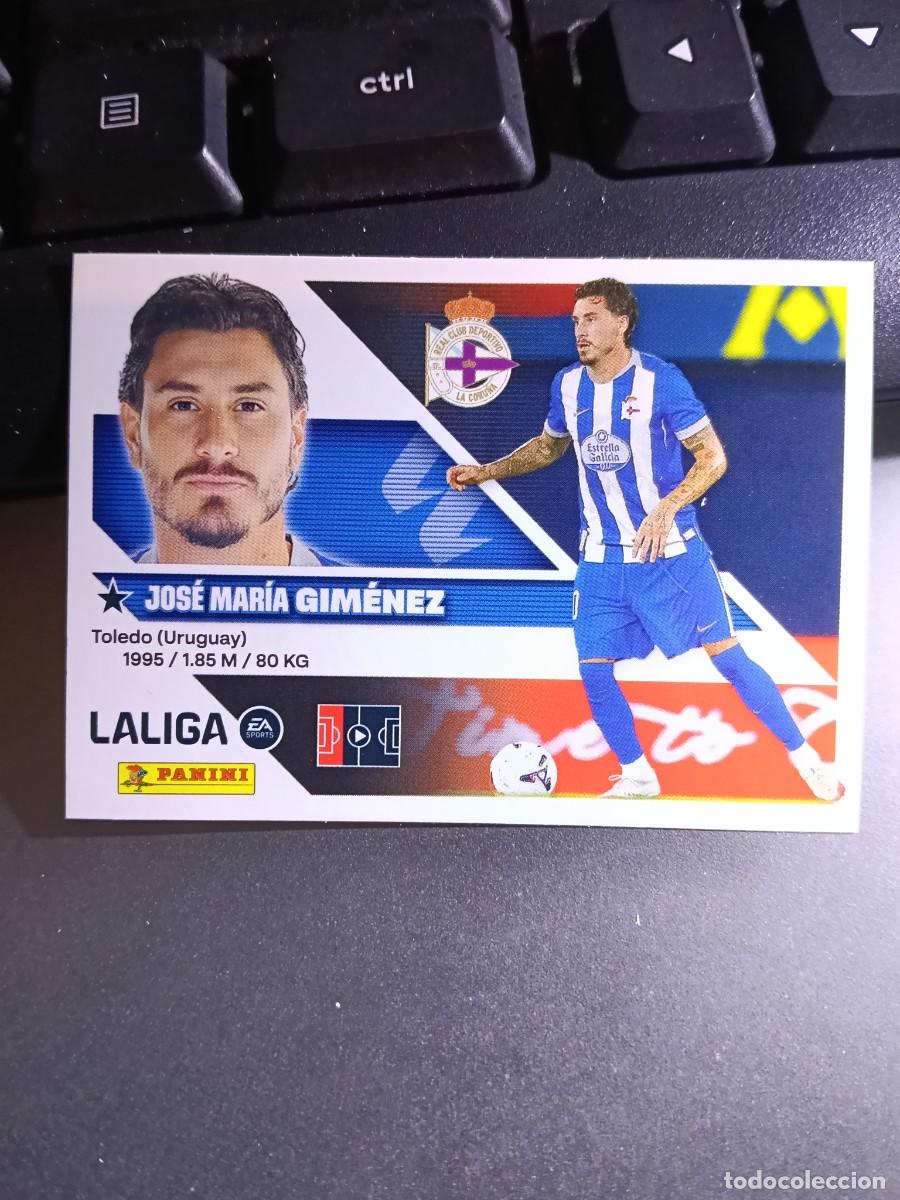 Coleccionismo cromos antiguos: CROMO GIMENEZ 52 FICHAJE 52 &Uacute;LTIMOS FICHAJES 52 DEPORTIVO DE CORU&Ntilde;A LIGA 2026 2027 26 27 ESTE PANINI