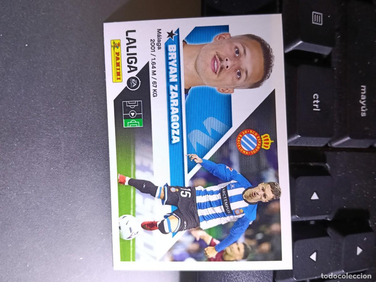 Coleccionismo cromos antiguos: CROMO BRYAN ZARAGOZA 50 FICHAJE 50 &Uacute;LTIMOS FICHAJES 50 ESPANYOL LIGA 2026 2027 26 27 ESTE PANINI