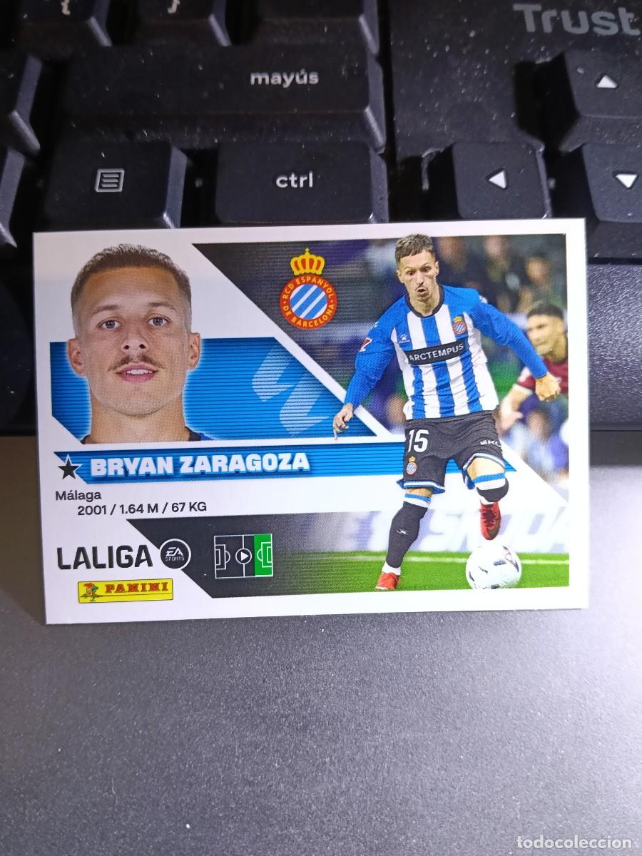 Coleccionismo cromos antiguos: CROMO BRYAN ZARAGOZA 50 FICHAJE 50 &Uacute;LTIMOS FICHAJES 50 ESPANYOL LIGA 2026 2027 26 27 ESTE PANINI