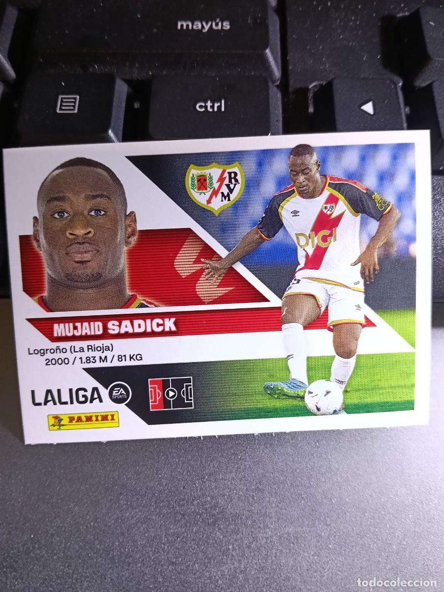 Coleccionismo cromos antiguos: CROMO SADICK 49 FICHAJE 49 &Uacute;LTIMOS FICHAJES 49 RAYO VALLECANO LIGA 2026 2027 26 27 ESTE PANINI NUNCA