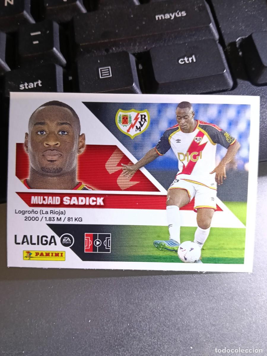 Coleccionismo cromos antiguos: CROMO SADICK 49 FICHAJE 49 &Uacute;LTIMOS FICHAJES 49 RAYO VALLECANO LIGA 2026 2027 26 27 ESTE PANINI NUNCA