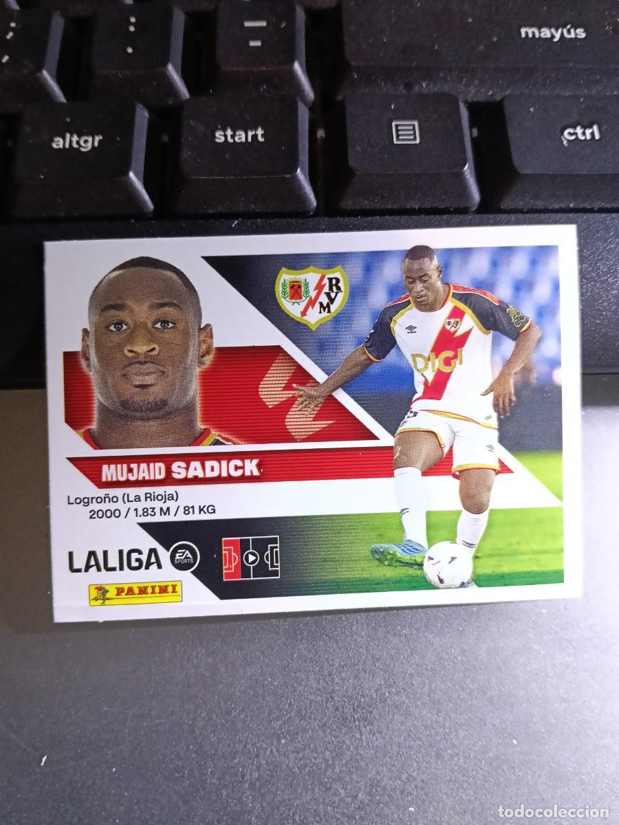 Coleccionismo cromos antiguos: CROMO SADICK 49 FICHAJE 49 &Uacute;LTIMOS FICHAJES 49 RAYO VALLECANO LIGA 2026 2027 26 27 ESTE PANINI NUNCA