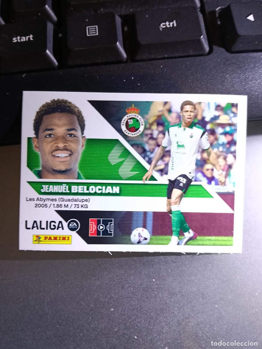 Coleccionismo cromos antiguos: CROMO BELOCIAN 47 FICHAJE 47 &Uacute;LTIMOS FICHAJES 47 RACING SANTANDER LIGA 2026 2027 26 27 ESTE PANINI
