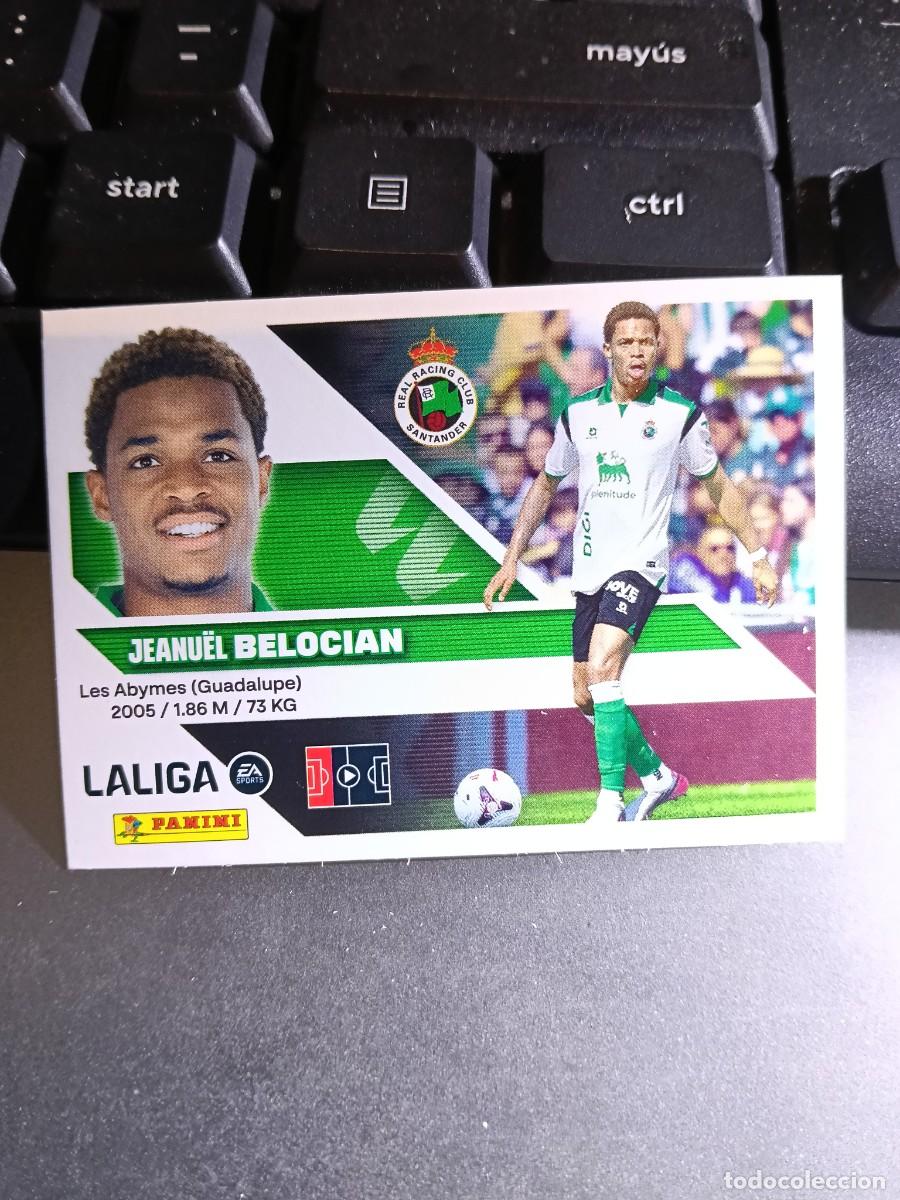 Coleccionismo cromos antiguos: CROMO BELOCIAN 47 FICHAJE 47 &Uacute;LTIMOS FICHAJES 47 RACING SANTANDER LIGA 2026 2027 26 27 ESTE PANINI