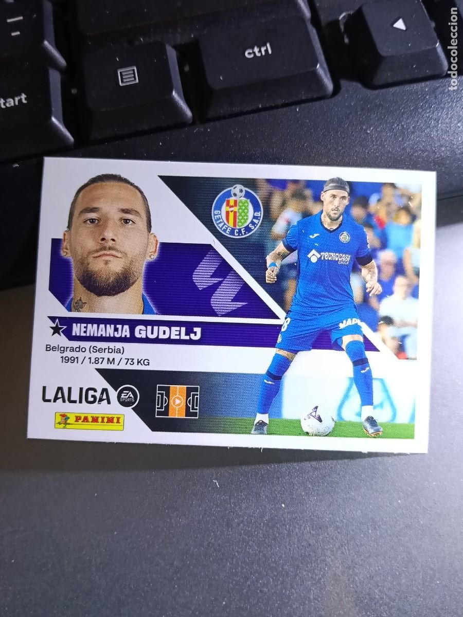 Coleccionismo cromos antiguos: CROMO GUDELJ 42 FICHAJE 42 &Uacute;LTIMOS FICHAJES 42 GETAFE LIGA 2026 2027 26 27 ESTE PANINI NUNCA PEGADO