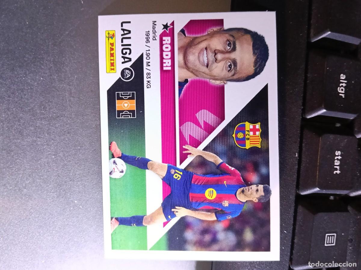 Coleccionismo cromos antiguos: CROMO RODRI 40 FICHAJE 40 &Uacute;LTIMOS FICHAJES 40 BARCELONA LIGA 2026 2027 26 27 ESTE PANINI NUNCA PEGAD
