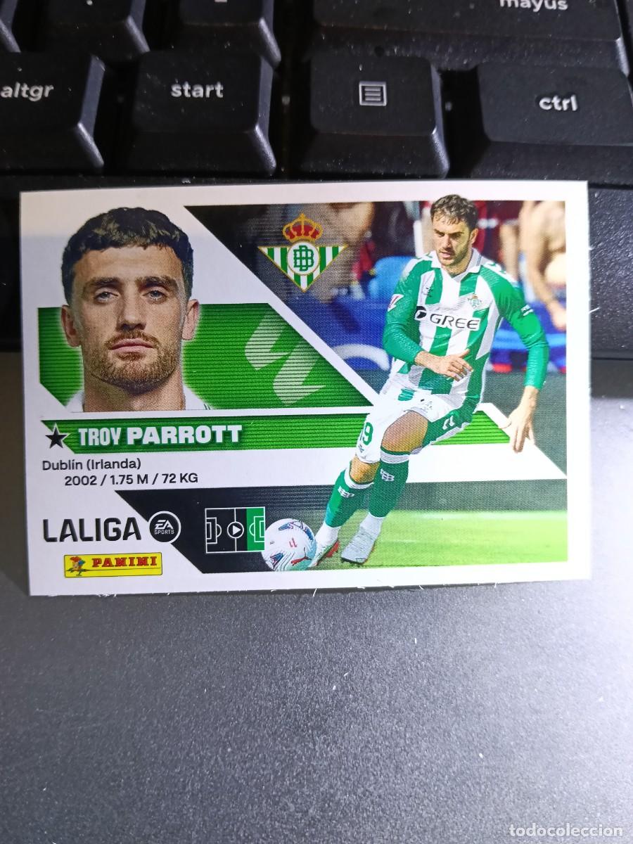 Coleccionismo cromos antiguos: CROMO PARROTT 38 FICHAJE 38 &Uacute;LTIMOS FICHAJES 38 BETIS LIGA 2026 2027 26 27 ESTE PANINI NUNCA PEGADO