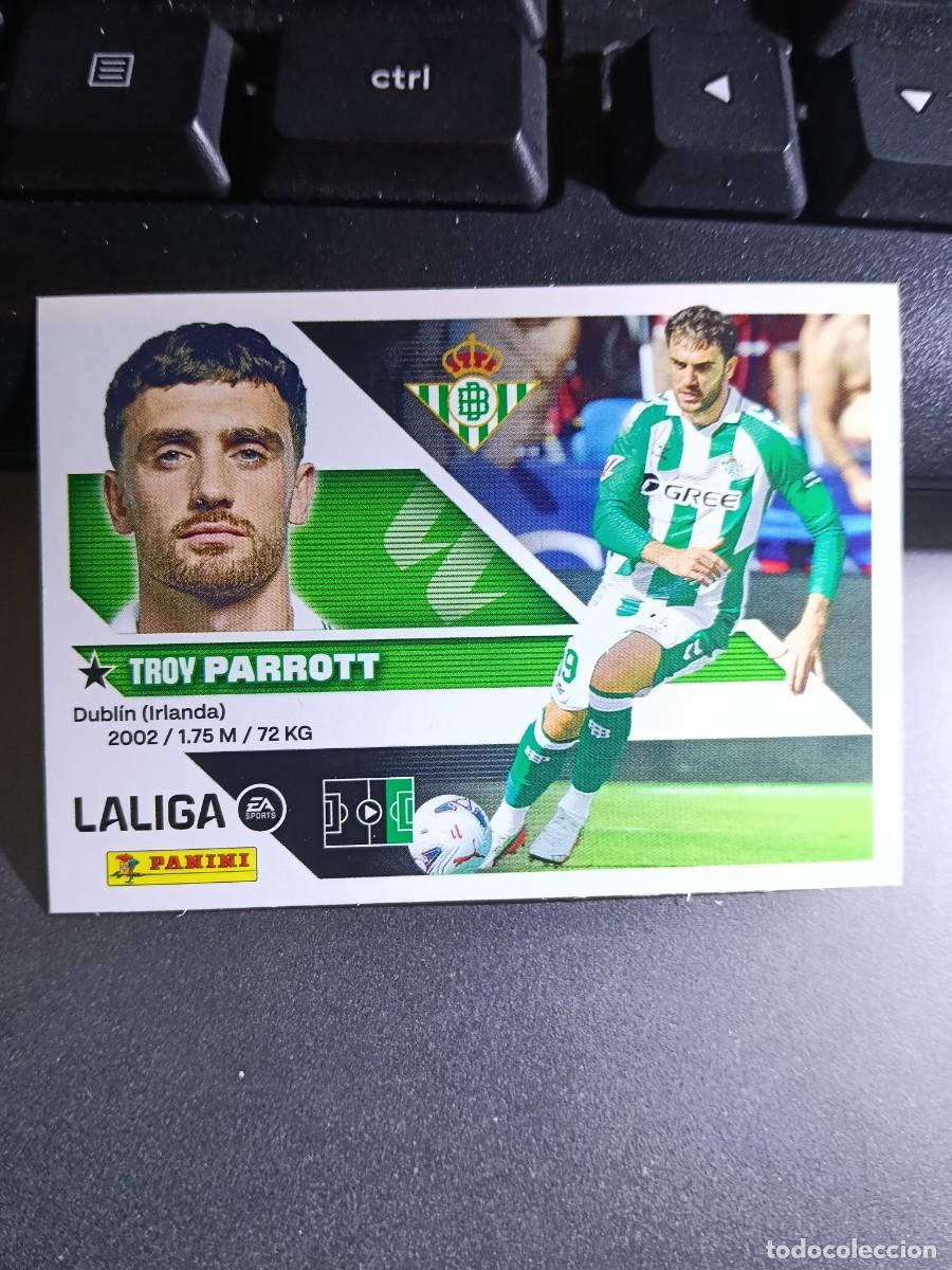 Coleccionismo cromos antiguos: CROMO PARROTT 38 FICHAJE 38 &Uacute;LTIMOS FICHAJES 38 BETIS LIGA 2026 2027 26 27 ESTE PANINI NUNCA PEGADO