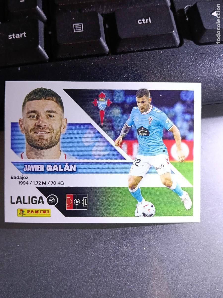 Coleccionismo cromos antiguos: CROMO GALAN 37 FICHAJE 37 &Uacute;LTIMOS FICHAJES 37 CELTA DE VIGA LIGA 2026 2027 26 27 ESTE PANINI NUNCA