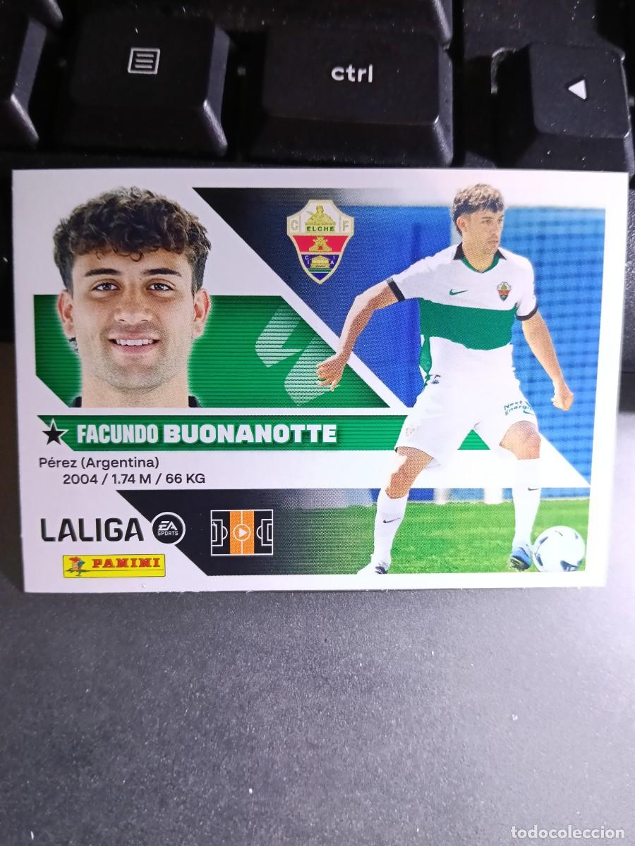 Coleccionismo cromos antiguos: CROMO BUONANOTTE 32 FICHAJE 32 &Uacute;LTIMOS FICHAJES 32 ELCHE LIGA 2026 2027 26 27 ESTE PANINI NUNCA PEGA