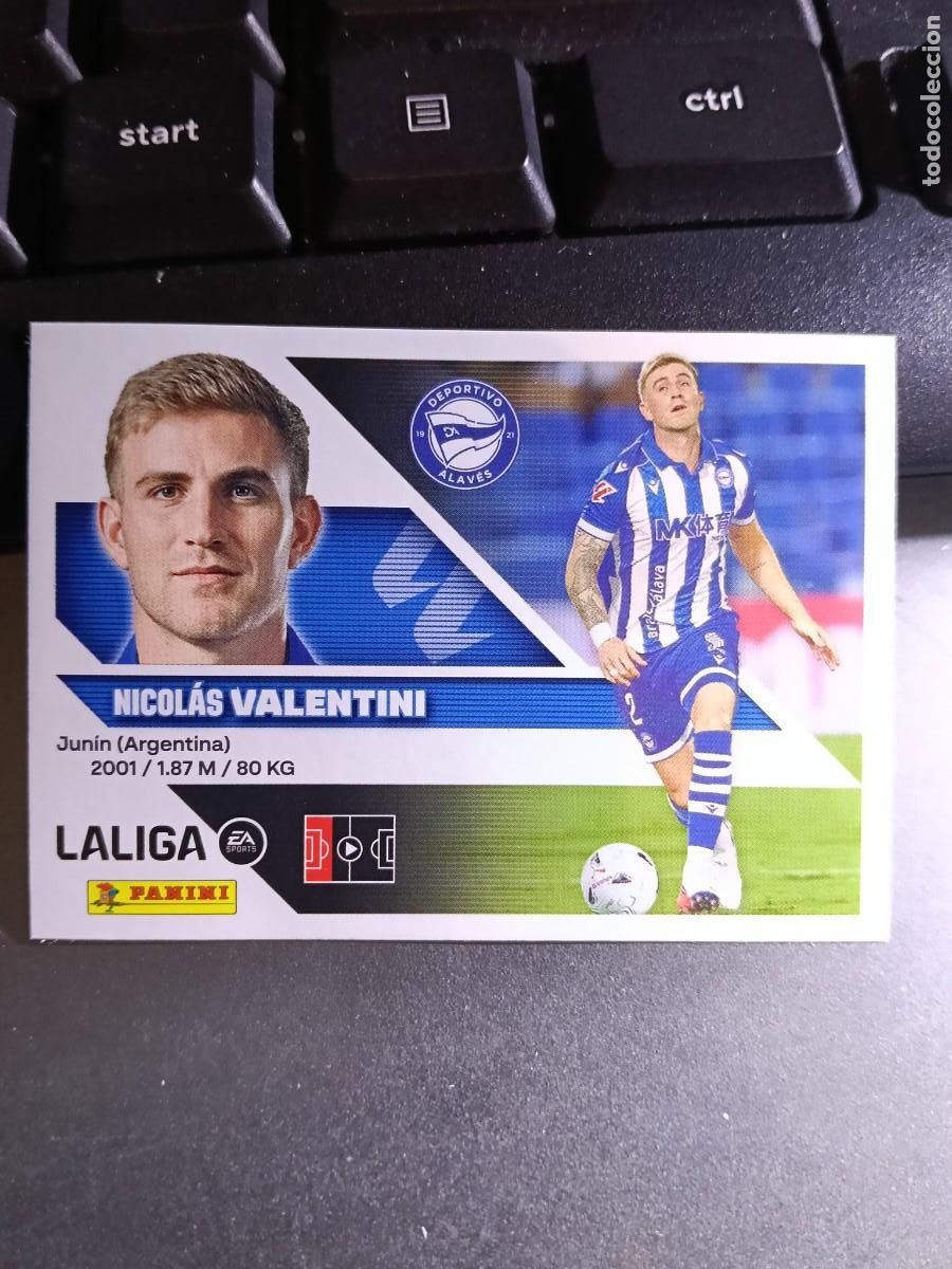 Coleccionismo cromos antiguos: CROMO VALENTINI 30 FICHAJE 30 &Uacute;LTIMOS FICHAJES 30 ALAVES LIGA 2026 2027 26 27 ESTE PANINI NUNCA PEG