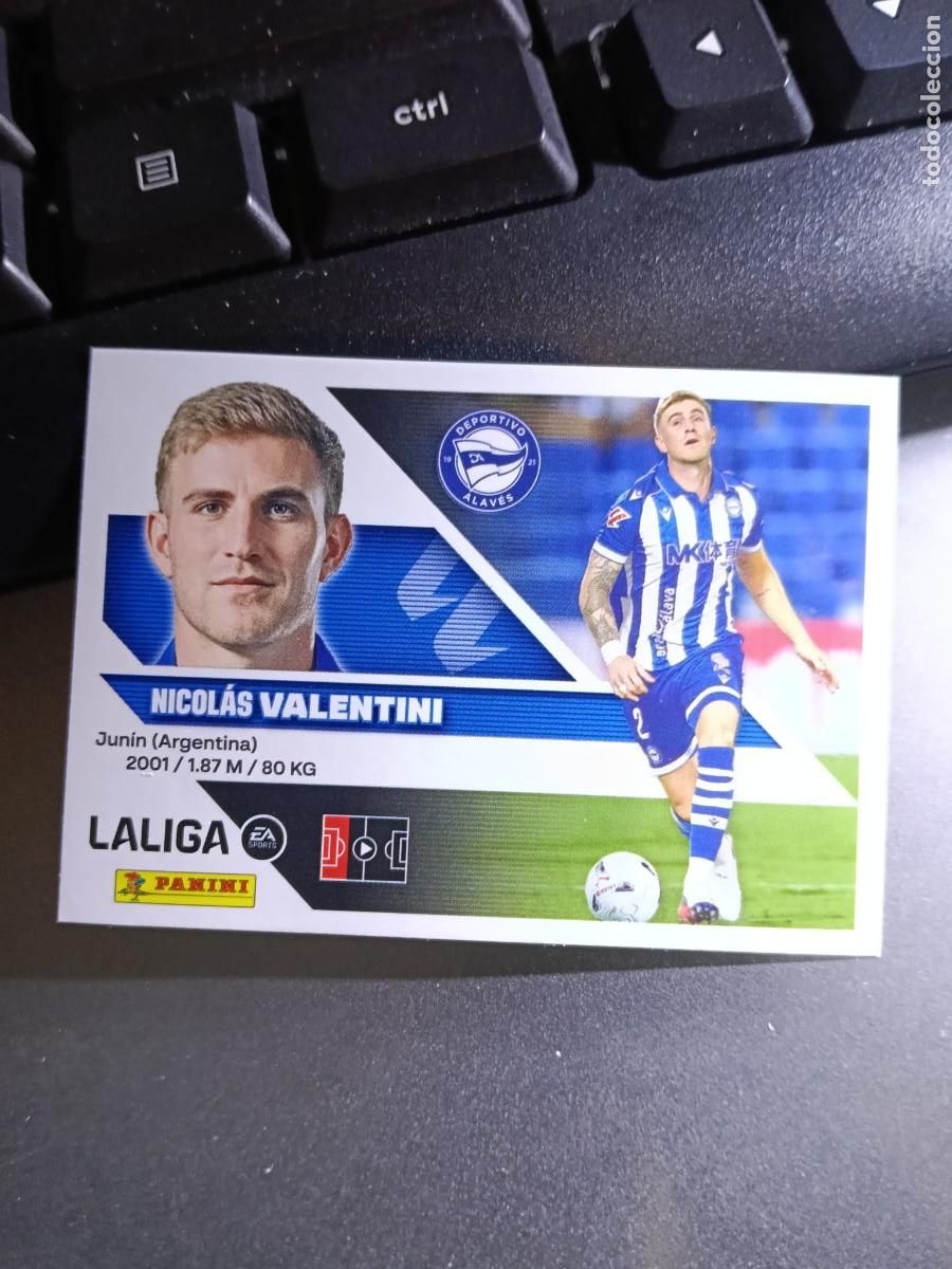 Coleccionismo cromos antiguos: CROMO VALENTINI 30 FICHAJE 30 &Uacute;LTIMOS FICHAJES 30 ALAVES LIGA 2026 2027 26 27 ESTE PANINI NUNCA PEG