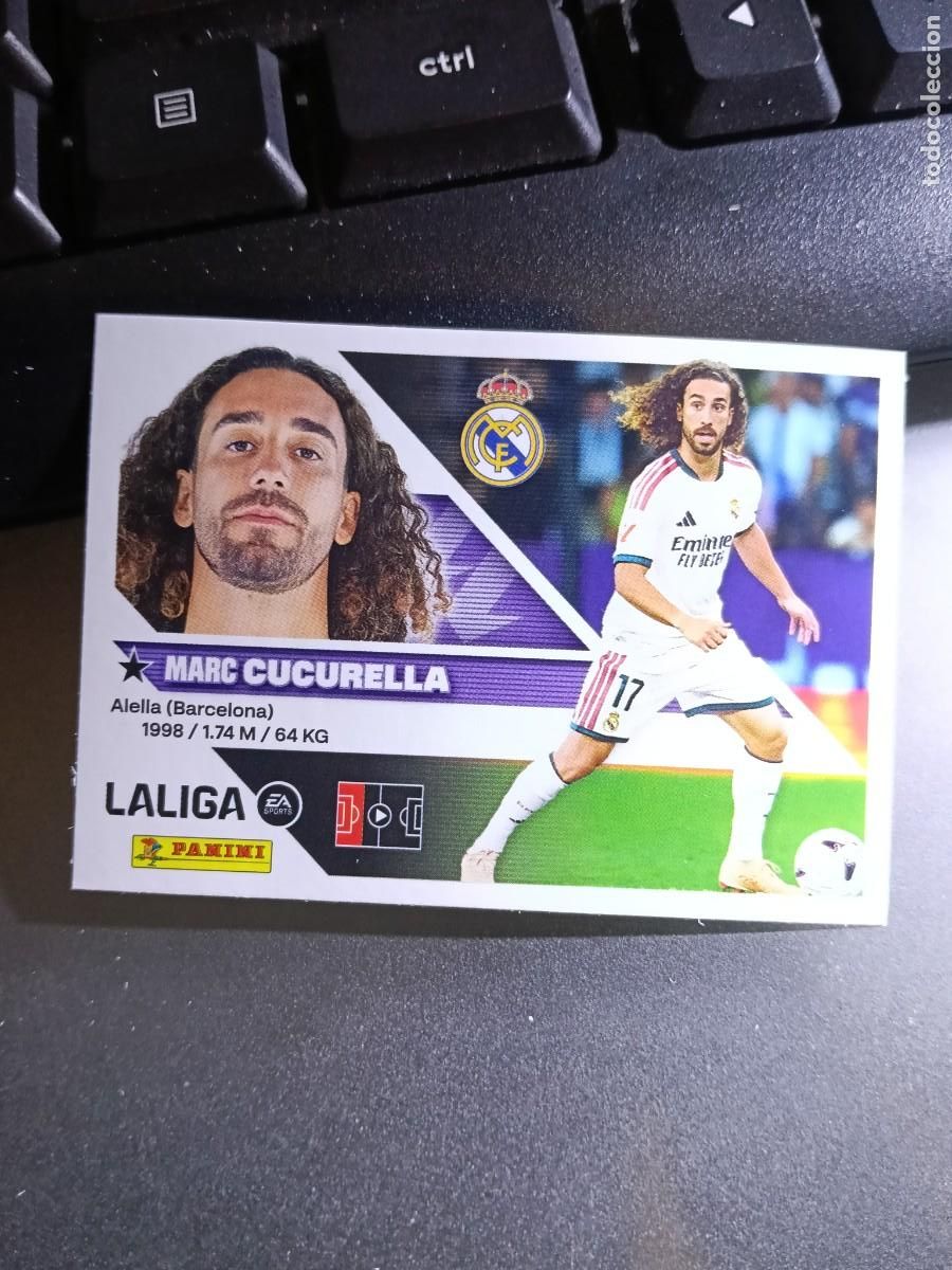 Coleccionismo cromos antiguos: CROMO CUCURELLA 29 FICHAJE 29 &Uacute;LTIMOS FICHAJES 29 REAL MADRID LIGA 2026 2027 26 27 ESTE PANINI NUNCA