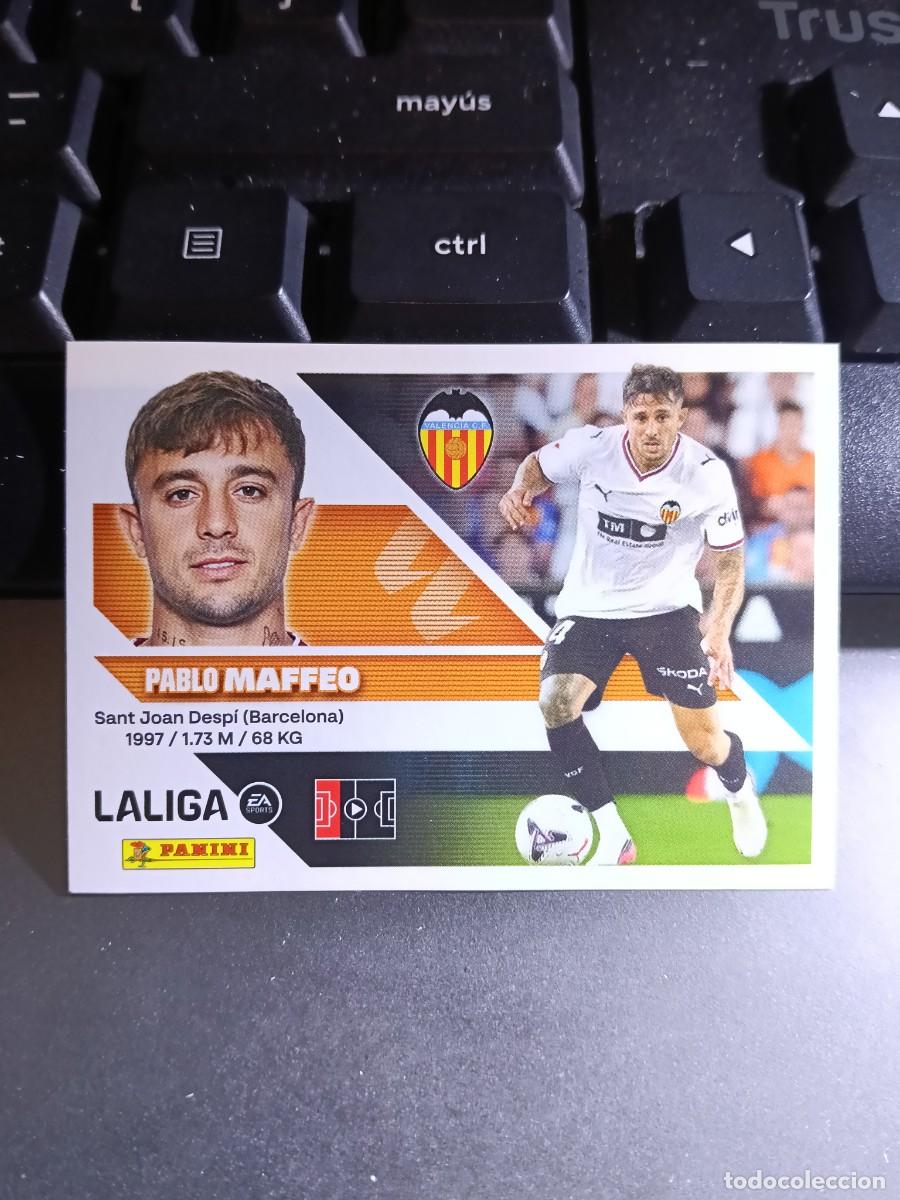 Coleccionismo cromos antiguos: CROMO MAFFEO 28 FICHAJE 28 &Uacute;LTIMOS FICHAJES 28 VALENCIA LIGA 2026 2027 26 27 ESTE PANINI NUNCA PEGAD