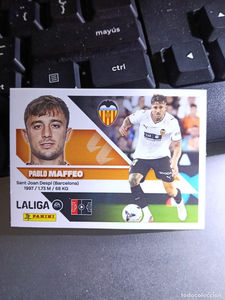 Coleccionismo cromos antiguos: CROMO MAFFEO 28 FICHAJE 28 &Uacute;LTIMOS FICHAJES 28 VALENCIA LIGA 2026 2027 26 27 ESTE PANINI NUNCA PEGAD