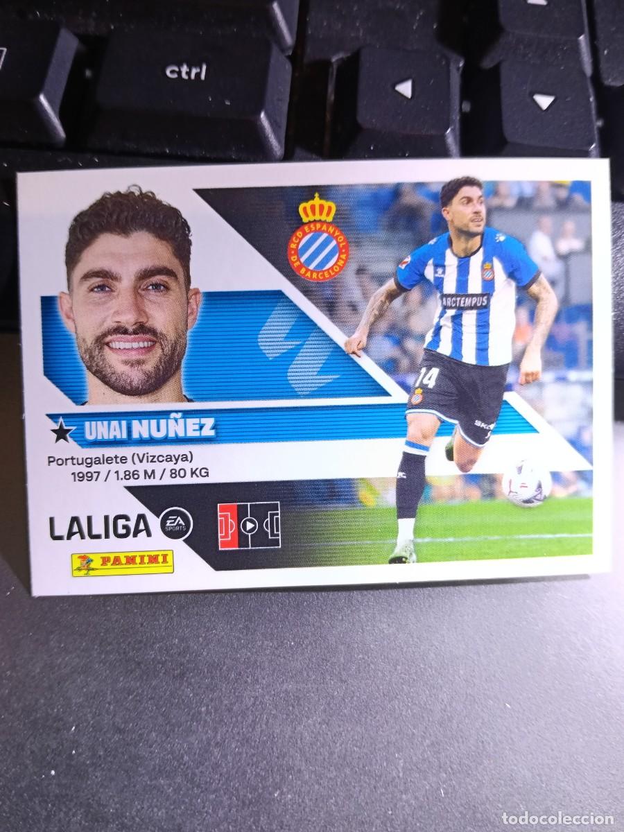 Coleccionismo cromos antiguos: CROMO NU&Ntilde;EZ 27 FICHAJE 27 &Uacute;LTIMOS FICHAJES 27 ESPANYOL LIGA 2026 2027 26 27 ESTE PANINI NUNCA PEGADO