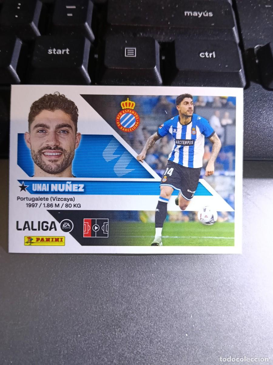 Coleccionismo cromos antiguos: CROMO NU&Ntilde;EZ 27 FICHAJE 27 &Uacute;LTIMOS FICHAJES 27 ESPANYOL LIGA 2026 2027 26 27 ESTE PANINI NUNCA PEGADO