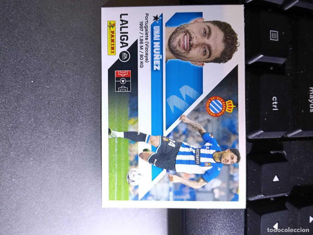 Coleccionismo cromos antiguos: CROMO NU&Ntilde;EZ 27 FICHAJE 27 &Uacute;LTIMOS FICHAJES 27 ESPANYOL LIGA 2026 2027 26 27 ESTE PANINI NUNCA PEGADO