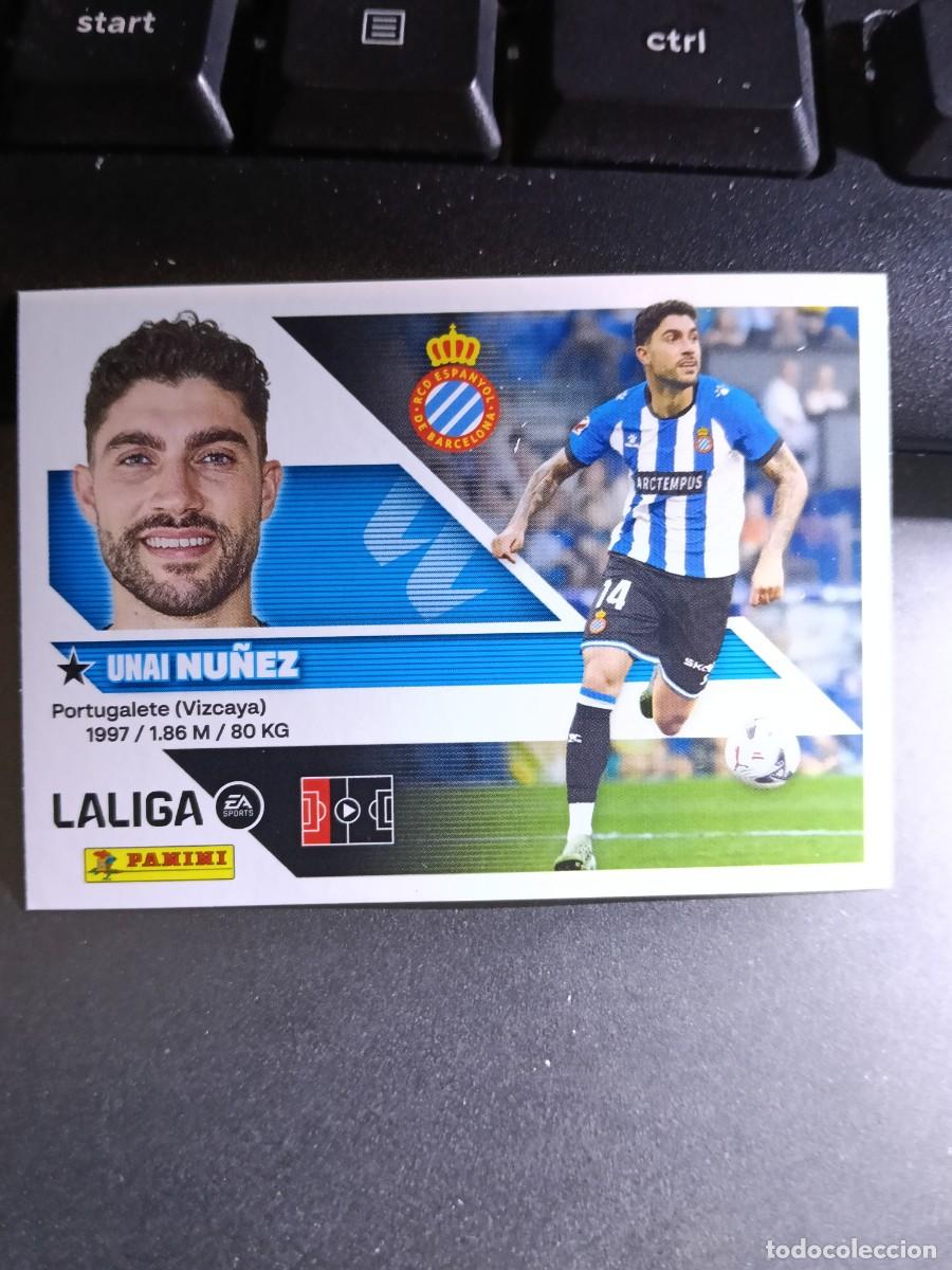 Coleccionismo cromos antiguos: CROMO NU&Ntilde;EZ 27 FICHAJE 27 &Uacute;LTIMOS FICHAJES 27 ESPANYOL LIGA 2026 2027 26 27 ESTE PANINI NUNCA PEGADO