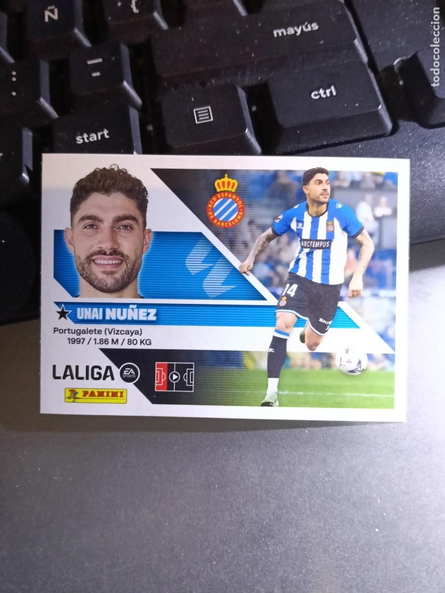 Sammeln alte Sammelbilder: CROMO NU&Ntilde;EZ 27 FICHAJE 27 &Uacute;LTIMOS FICHAJES 27 ESPANYOL LIGA 2026 2027 26 27 ESTE PANINI NUNCA PEGADO