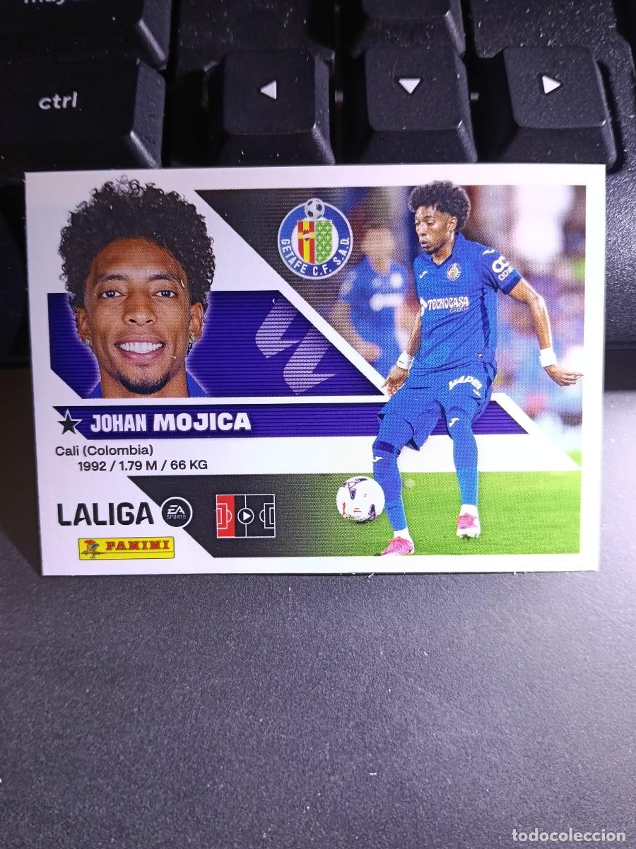 Coleccionismo cromos antiguos: CROMO MOJICA 23 FICHAJE 23 &Uacute;LTIMOS FICHAJES 23 GETAFE LIGA 2026 2027 26 27 ESTE PANINI NUNCA PEGADO