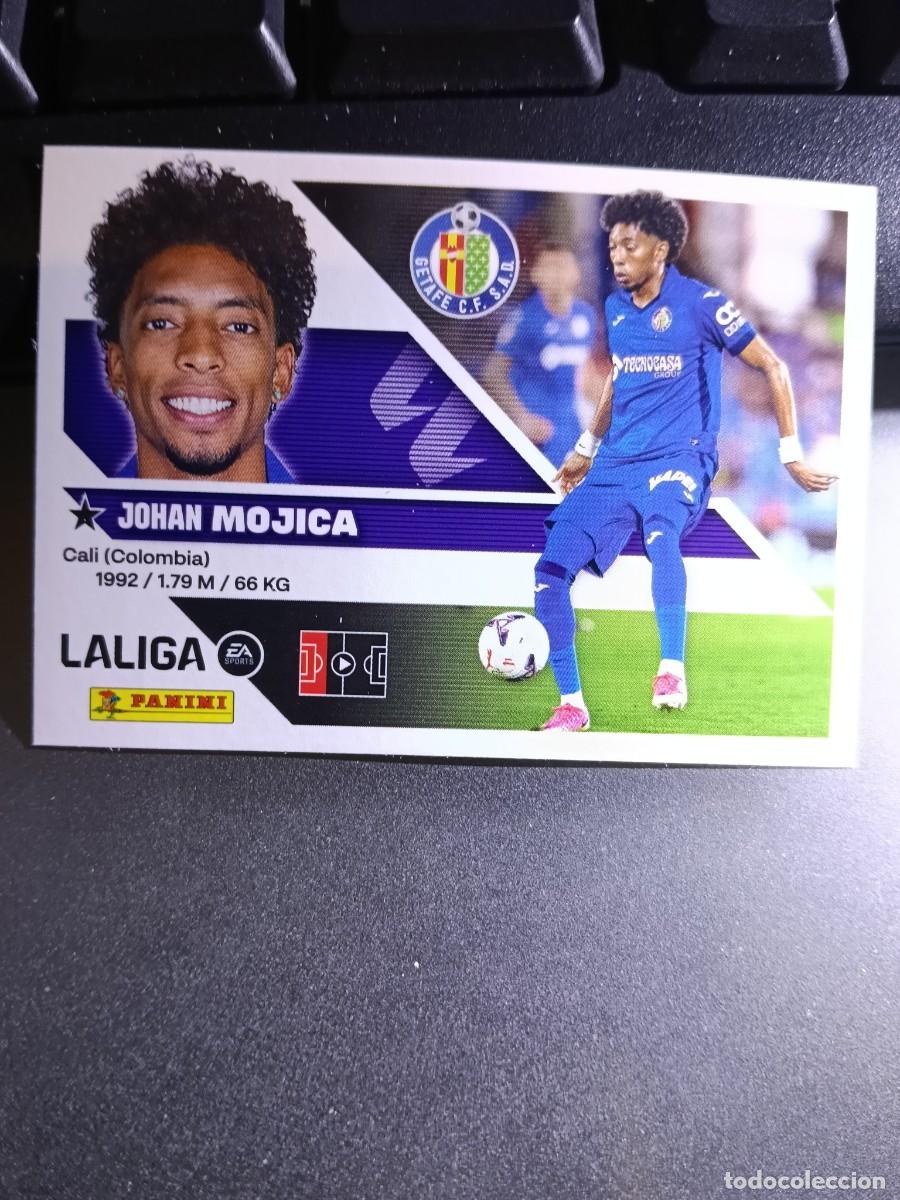 Coleccionismo cromos antiguos: CROMO MOJICA 23 FICHAJE 23 &Uacute;LTIMOS FICHAJES 23 GETAFE LIGA 2026 2027 26 27 ESTE PANINI NUNCA PEGADO