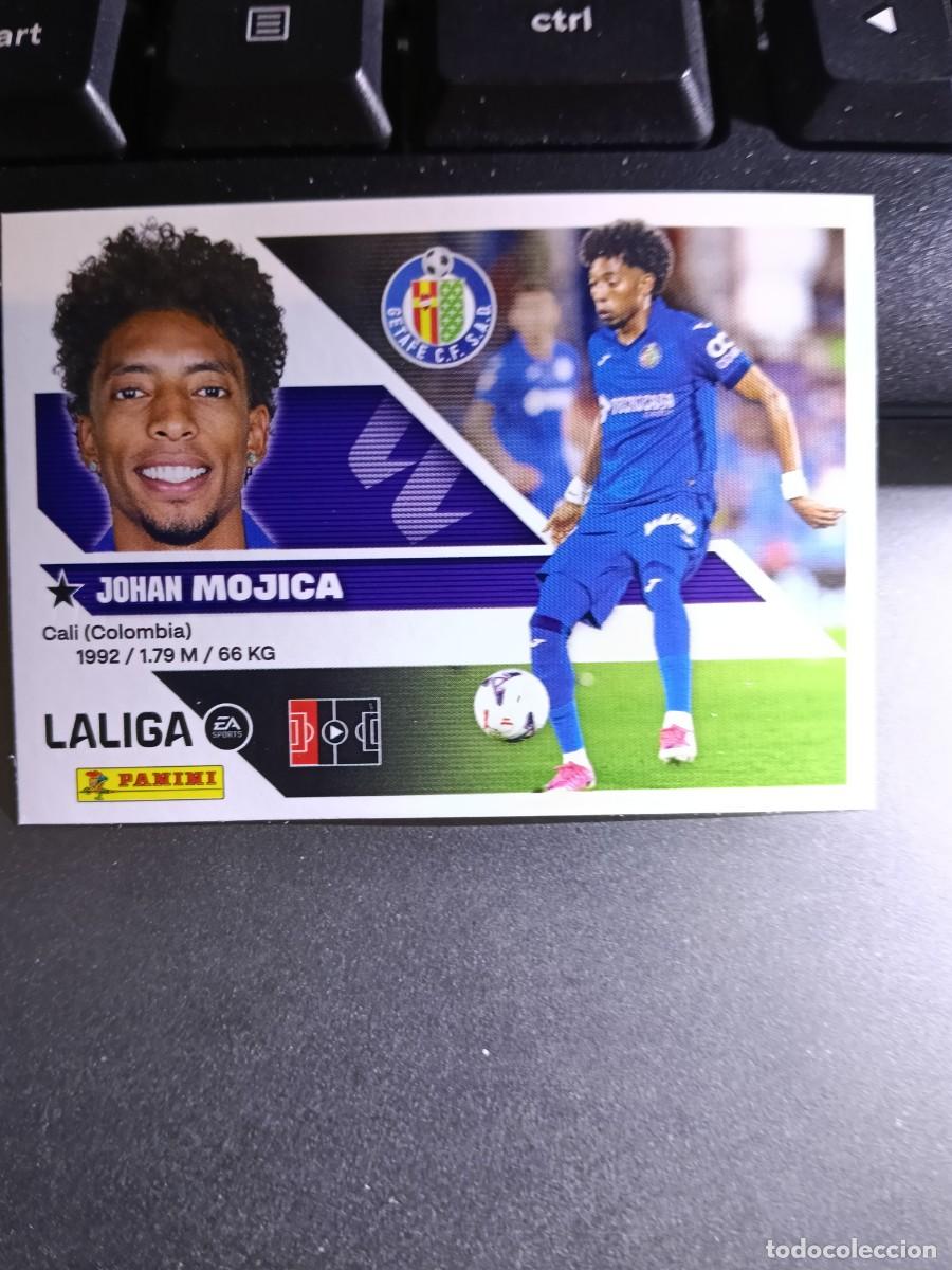 Coleccionismo cromos antiguos: CROMO MOJICA 23 FICHAJE 23 &Uacute;LTIMOS FICHAJES 23 GETAFE LIGA 2026 2027 26 27 ESTE PANINI NUNCA PEGADO