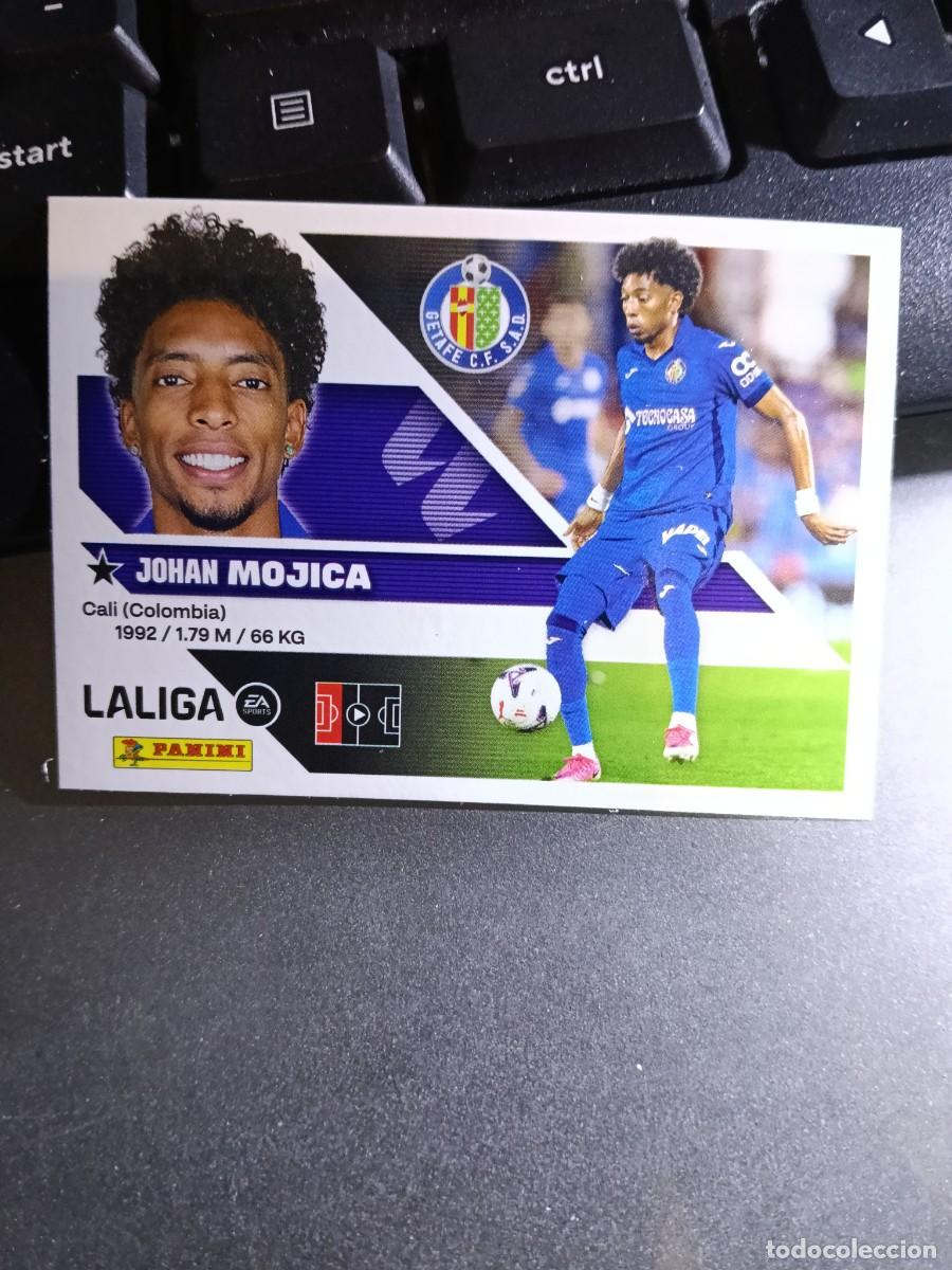 Coleccionismo cromos antiguos: CROMO MOJICA 23 FICHAJE 23 &Uacute;LTIMOS FICHAJES 23 GETAFE LIGA 2026 2027 26 27 ESTE PANINI NUNCA PEGADO