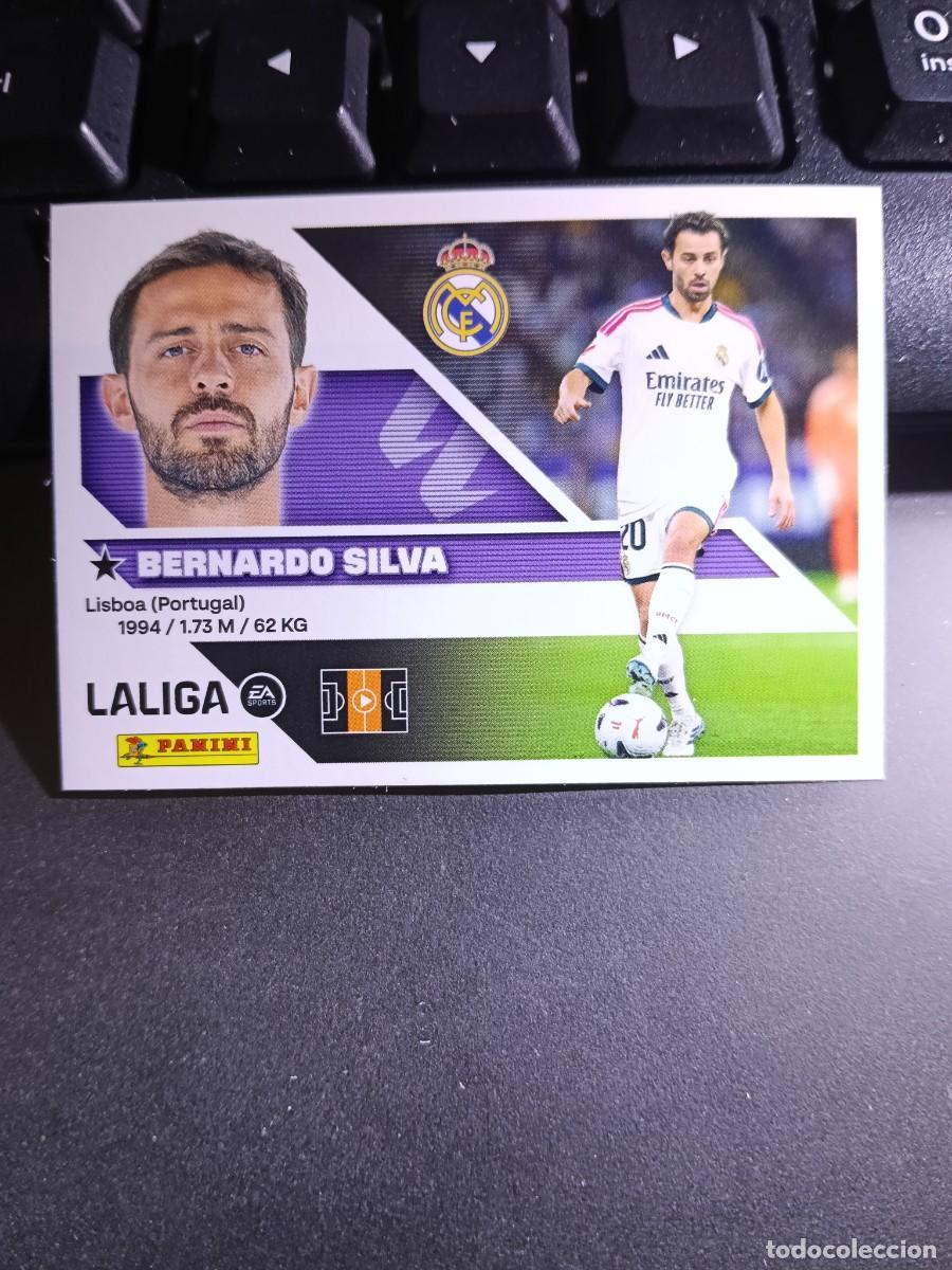 Coleccionismo cromos antiguos: CROMO BERNARDO SILVA 21 FICHAJE 21 &Uacute;LTIMOS FICHAJES 21 REAL MADRID LIGA 2026 2027 26 27 ESTE PANINI